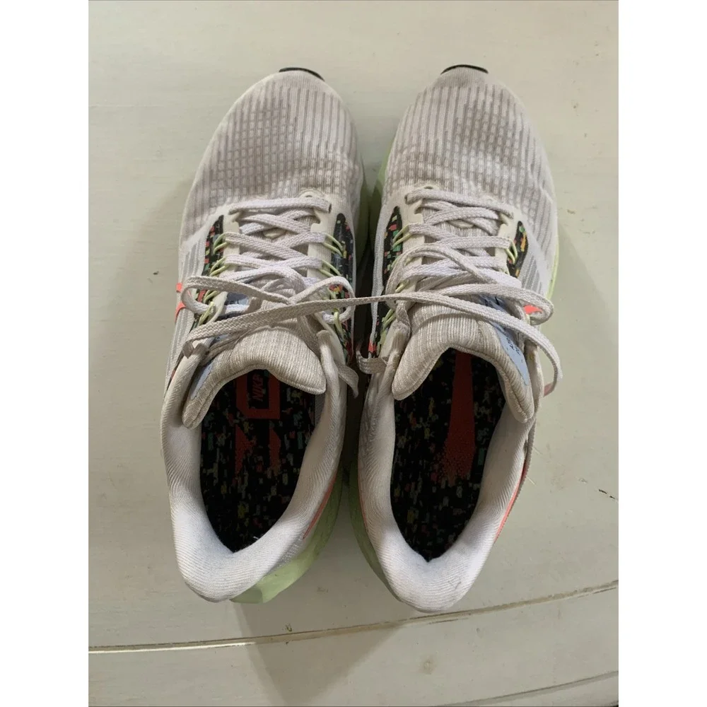 Nike Zoom Pegasus 39 Women's Running Shoes Light Gray Coral Size 7